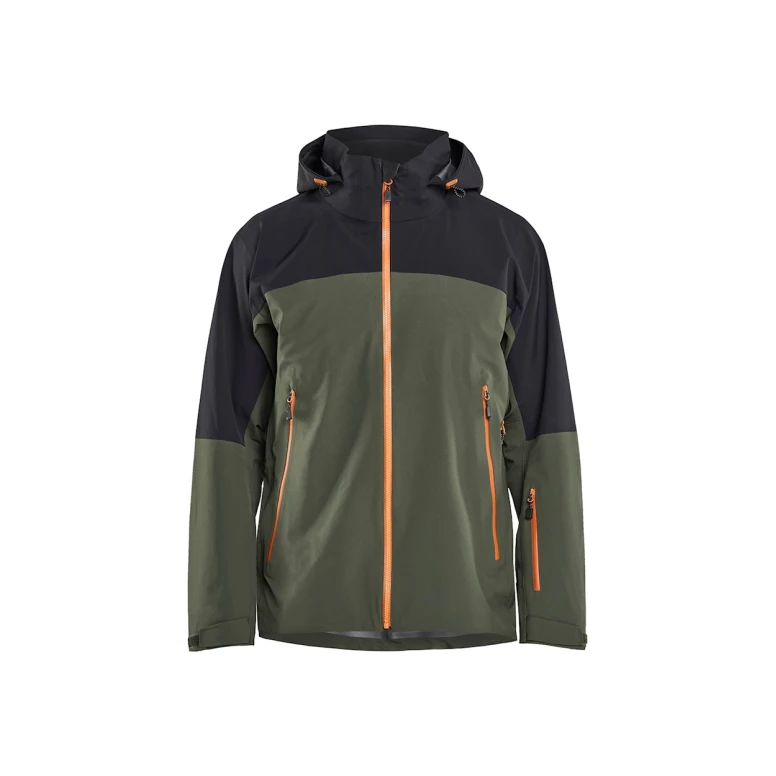 Chaqueta tipo concha de trabajo Blaklader Multibolsillos strecth Striker con capucha Impermeable 498019164209L
