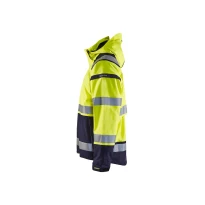 Chaqueta tipo concha de trabajo Blaklader Multibolsillos Alta Visibilidad stretch con capucha Impermeable 498719873389L