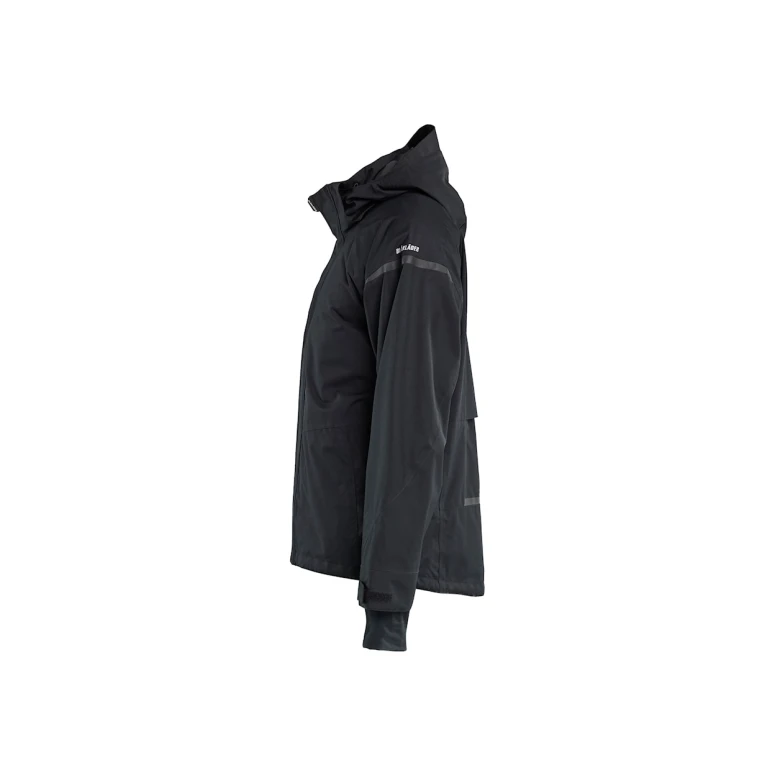 Chaqueta tipo concha de trabajo Blaklader Multibolsillos stretch con capucha Impermeable 498819879900L