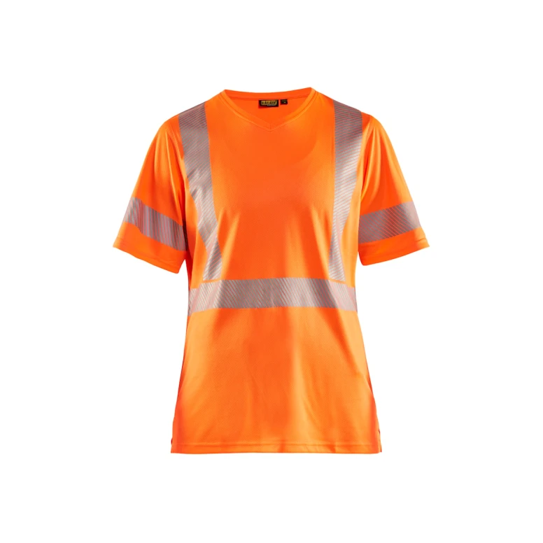 Camiseta de trabajo Alta Visibilidad Blaklader protección contra los rayos UV Mangas cortas Mujer 333610133300L