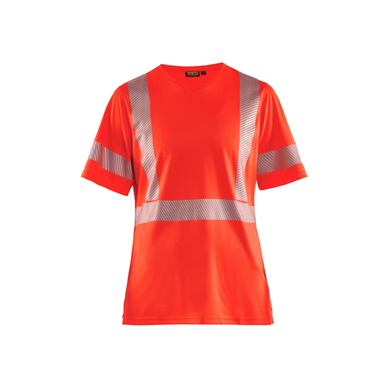 Camiseta de trabajo Alta Visibilidad Blaklader protección contra los rayos UV Mangas cortas Mujer 333610133300L