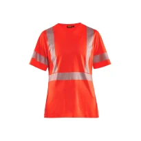 Camiseta de trabajo Alta Visibilidad Blaklader protección contra los rayos UV Mangas cortas Mujer 333610133300L