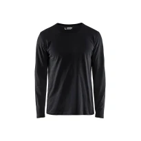 Camiseta de trabajo Mangas largas Blaklader 100% Algodón 350010421000L