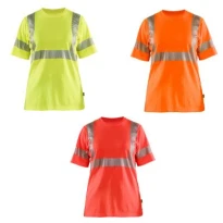 Camiseta de trabajo Alta Visibilidad Blaklader Mangas cortas Mujer 350225373300M