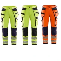 Pantalón de trabajo Alta Visibilidad Multibolsillos Stretch Blaklader High 4-vie strech 199716423389C50