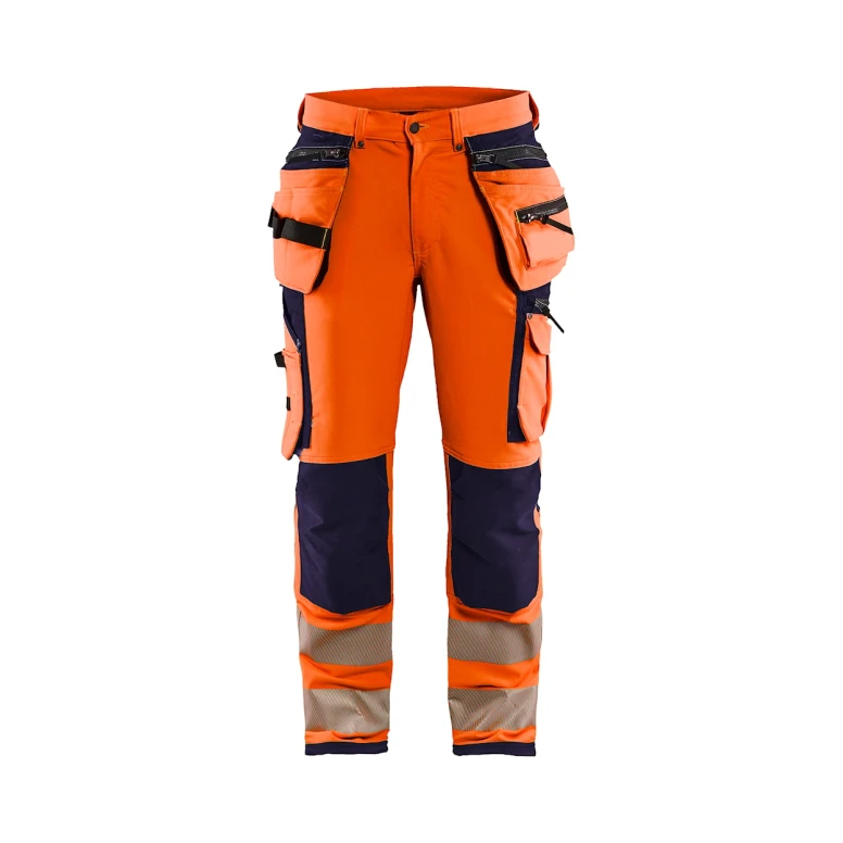 Pantalón de trabajo Alta Visibilidad Multibolsillos Stretch Blaklader High 4-vie strech 199716423389C50