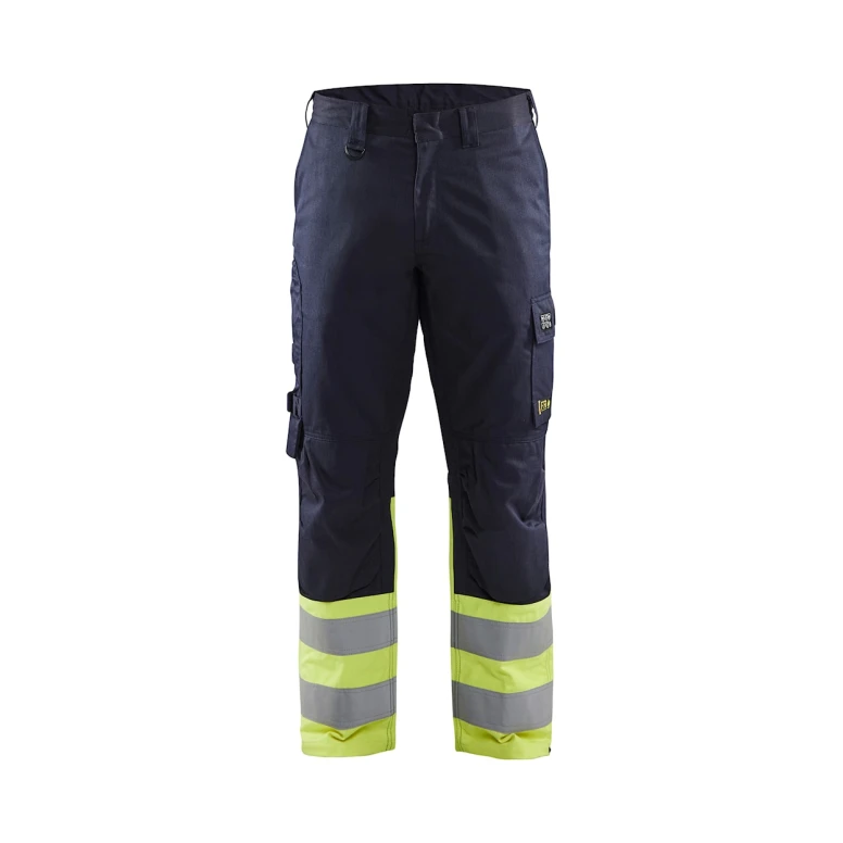 Pantalón de trabajo Multibolsillos Alta Visibilidad ignífugo antiestático Blaklader Ajustados para acero 170515198933C50