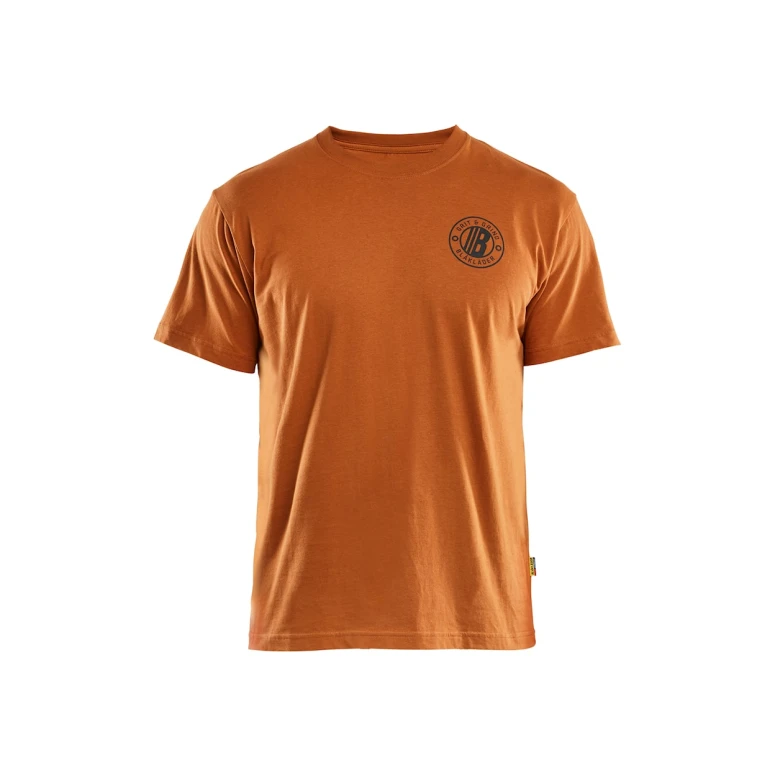 Camiseta de trabajo de mangas cortas 100% Algodón Blaklader Grit Flag 942010424000L