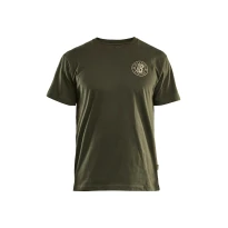 Camiseta de trabajo de mangas cortas 100% Algodón Blaklader Grit Flag 942010424000L