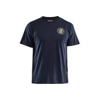 Camiseta de trabajo de mangas cortas 100% Algodón Blaklader Grit Flag 942010424000L