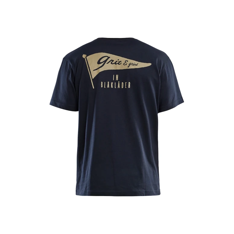 Camiseta de trabajo de mangas cortas 100% Algodón Blaklader Grit Flag 942010424000L