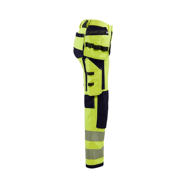 Pantalón de trabajo Alta Visibilidad Stretch Multibolsillos Blaklader 4-Vie Mujer 719716423389C42