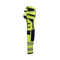 Pantalón de trabajo Alta Visibilidad Stretch Multibolsillos Blaklader 4-Vie Mujer 719716423389C42