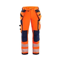 Pantalón de trabajo Alta Visibilidad Stretch Multibolsillos Blaklader 4-Vie Mujer 719716423389C42