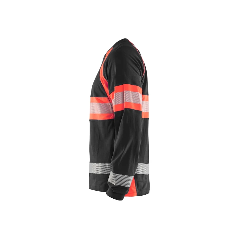 Camiseta de trabajo Alta Visibilidad Blaklader 100% Algodón Mangas largas 351010308833L
