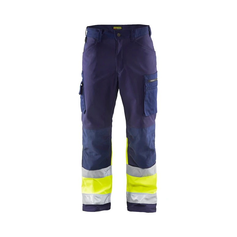 Pantalón de trabajo Multibolsillos Softshell Alta Visibilidad Blaklader Hig Vis 156225178933C50