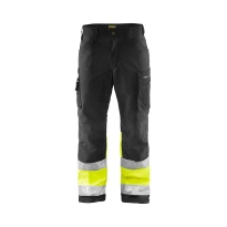 Pantalón de trabajo Multibolsillos Softshell Alta Visibilidad Blaklader Hig Vis 156225178933C50