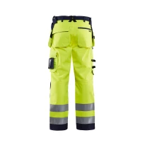 Pantalón de trabajo Multibolsillos Softshell Alta Visibilidad Blaklader Hig Vis Artesano 156725173389C50 2
