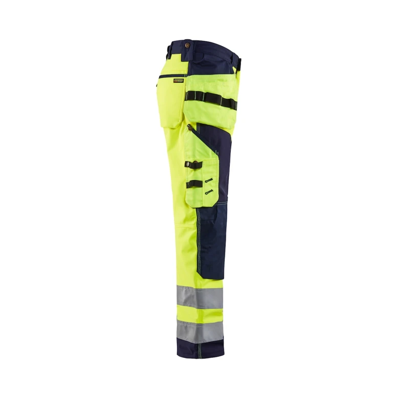Pantalón de trabajo Multibolsillos Softshell Alta Visibilidad Blaklader Hig Vis Artesano 156725173389C50