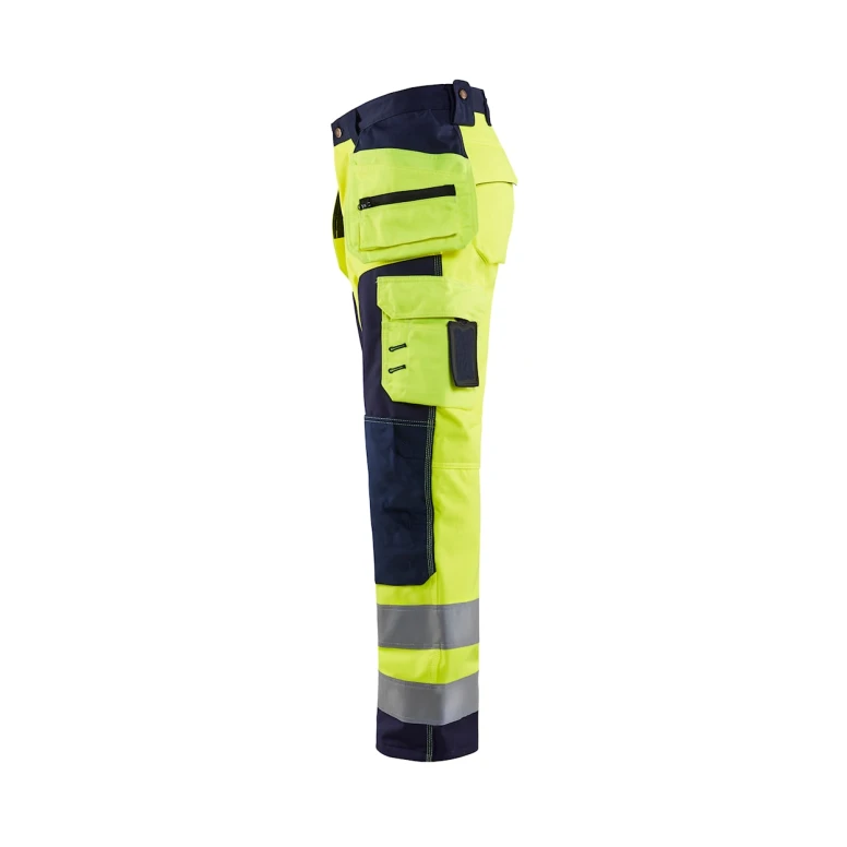 Pantalón de trabajo Multibolsillos Softshell Alta Visibilidad Blaklader Hig Vis Artesano 156725173389C50