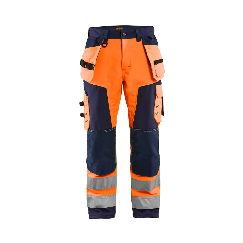 Pantalón de trabajo Multibolsillos Softshell Alta Visibilidad Blaklader Hig Vis Artesano 156725173389C50