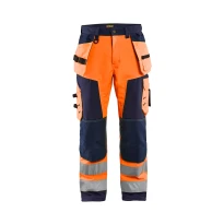 Pantalón de trabajo Multibolsillos Softshell Alta Visibilidad Blaklader Hig Vis Artesano 156725173389C50
