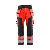 Pantalón de trabajo Multibolsillos Softshell Alta Visibilidad Blaklader Hig Vis Artesano 156725173389C50