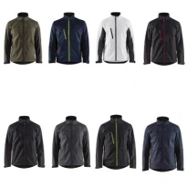 Chaqueta de trabajo Blaklader Multibolsillos Impermeable Softshell stretch 495025161098L