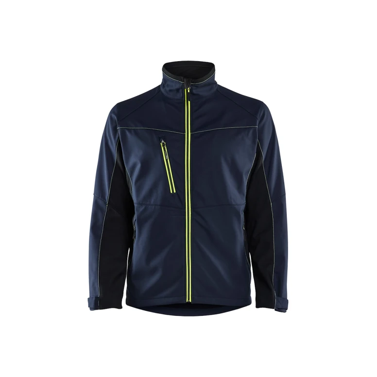 Chaqueta de trabajo Blaklader Multibolsillos Impermeable Softshell stretch 495025161098L