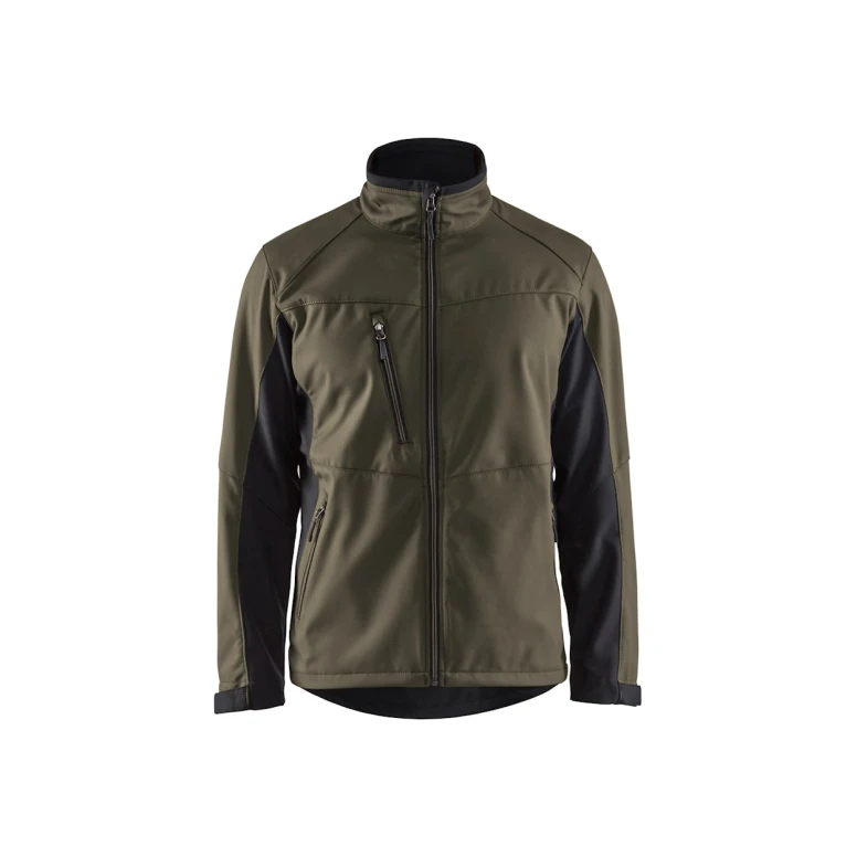 Chaqueta de trabajo Blaklader Multibolsillos Impermeable Softshell stretch 495025161098L