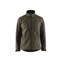 Chaqueta de trabajo Blaklader Multibolsillos Impermeable Softshell stretch 495025161098L