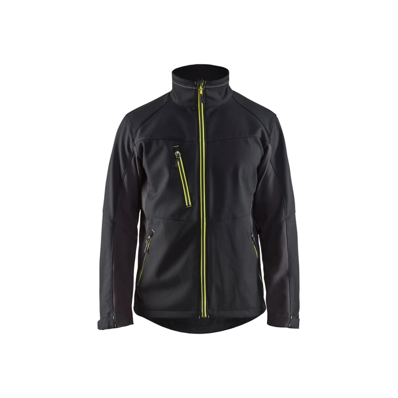 Chaqueta de trabajo Blaklader Multibolsillos Impermeable Softshell stretch 495025161098L