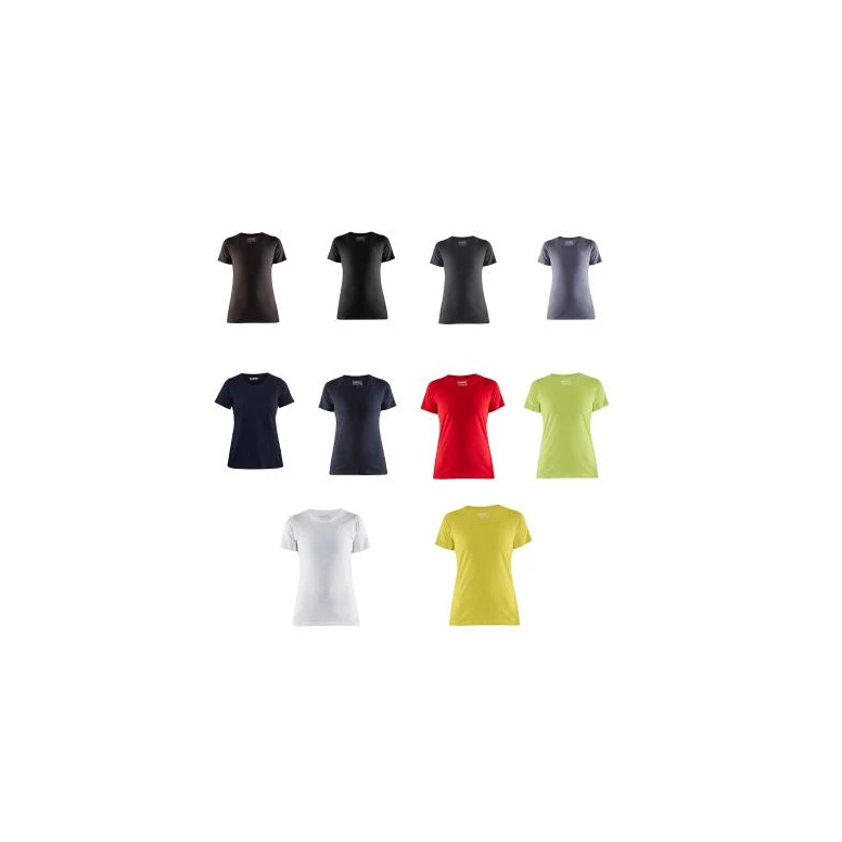 Camiseta de trabajo de mangas cortas Blaklader 100% Algodón Mujer 333410421000L
