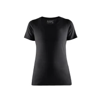 Camiseta de trabajo de mangas cortas Blaklader 100% Algodón Mujer 333410421000L