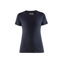 Camiseta de trabajo de mangas cortas Blaklader 100% Algodón Mujer 333410421000L