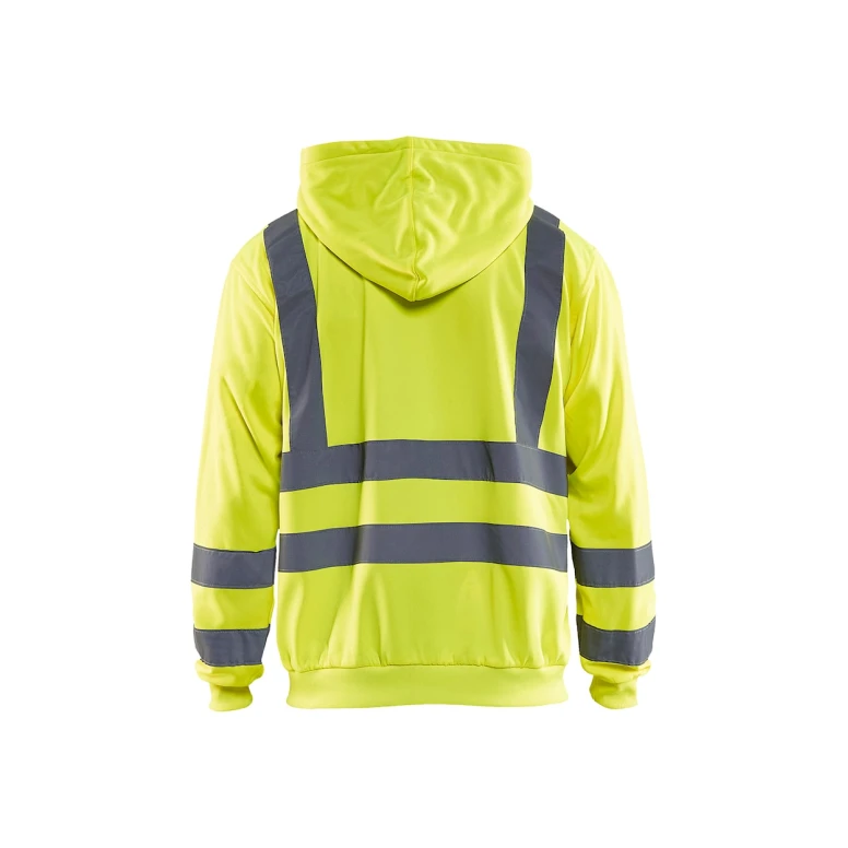 Sudadera de trabajo con capucha cremallera completa Blaklader Alta Visibilidad 334619743300L
