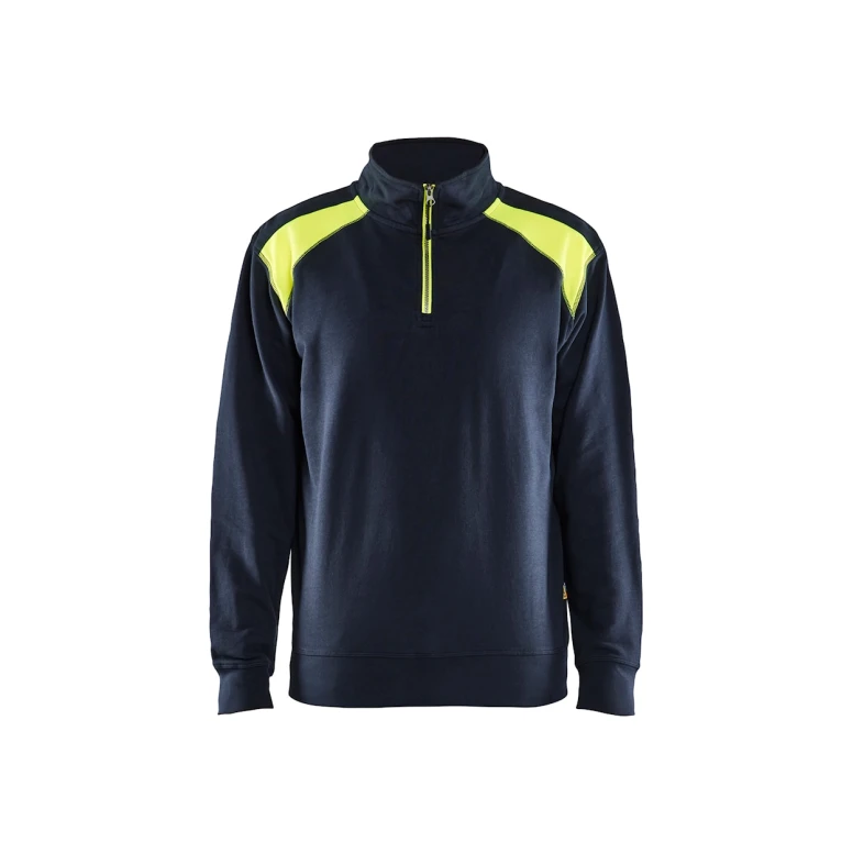 Sudadera de trabajo Blaklader 100% Algodón cremallera media 335311581098L