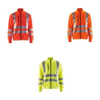 Sudadera de trabajo cremallera completa Blaklader Alta Visibilidad 335819743300L