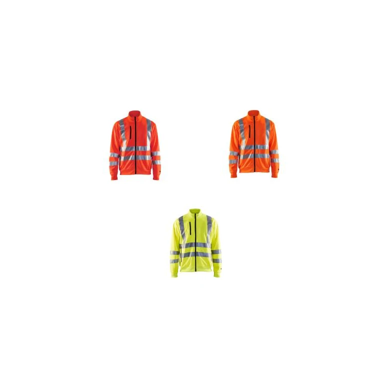 Sudadera de trabajo cremallera completa Blaklader Alta Visibilidad 335819743300L
