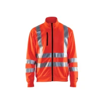 Sudadera de trabajo cremallera completa Blaklader Alta Visibilidad 335819743300L