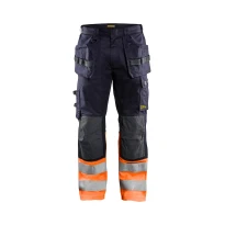 Pantalón de trabajo Multibolsillos ignífugo Blaklader Multinorma Ajustados 148915138953C50