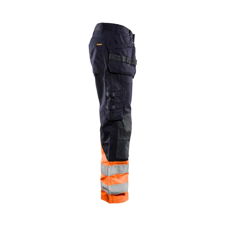 Pantalón de trabajo Multibolsillos ignífugo Blaklader Multinorma Ajustados 148915138953C50