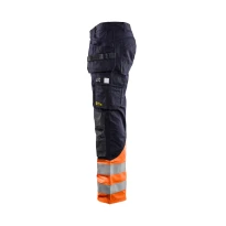 Pantalón de trabajo Multibolsillos ignífugo Blaklader Multinorma Ajustados 148915138953C50