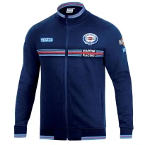 Sudadera con cremallera completa de trabajo Sparco Martini Racing 01278