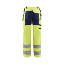 Pantalón de trabajo Alta Visibilidad Stretch Multibolsillos Blaklader Mujer 716318113389C42 2