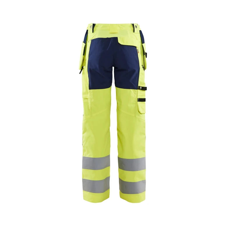 Pantalón de trabajo Alta Visibilidad Stretch Multibolsillos Blaklader Mujer 716318113389C42