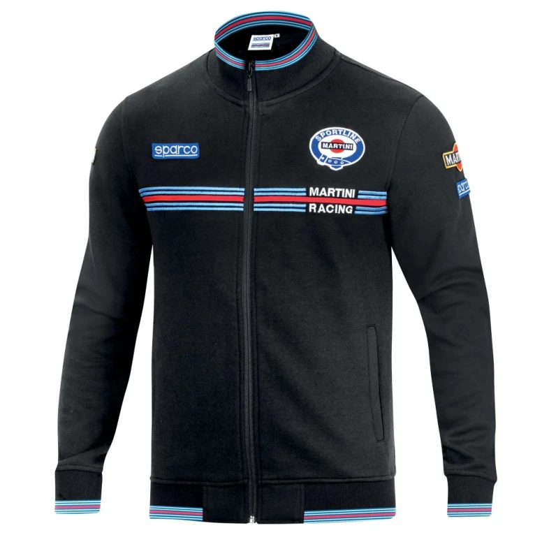 Sudadera con cremallera completa de trabajo Sparco Martini Racing 01278