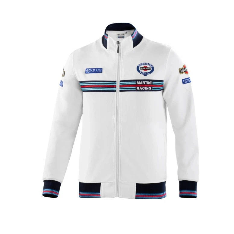 Sudadera con cremallera completa de trabajo Sparco Martini Racing 01278