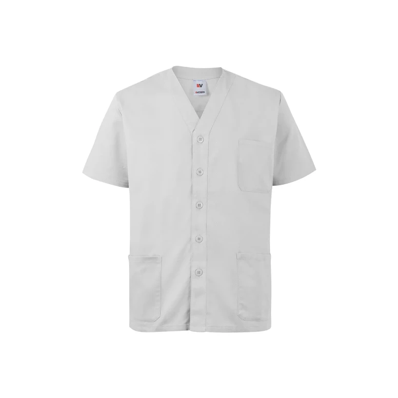Blusa sanitaria de manga corta de trabajo Multibolsillos Velilla 535209