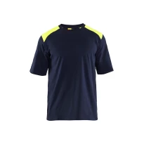 Camiseta de trabajo Mangas cortas Blaklader multinorma ignífugo antiestático 347617378933L